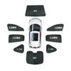 Adequado para Changan azul escuro SL03 opaco janela lateral guarda-sol proteção solar e isolamento térmico cortina privacidade camping janela especial do carro