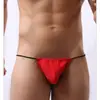 Ropa interior Tanga Sexy de Cintura Baja de Algodón con Bolsa U-Convex para Hombres, la Elección de Hombres con Estilo