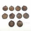 AliExpress Amazon transfronterizo caliente retro gema del tiempo base de madera 25mm explosiones de comercio exterior fabricantes al por mayor