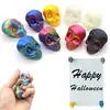 Produto Novo Transfronteiriço Crânio Impresso em 3D Ímã de Geladeira Adereços de Halloween Decorações de Festa Brinquedos Criativos