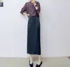 Conjunto de Tres Piezas de Moda Verano 2026: Ropa Exterior Delgada de Manga Larga con Cuello Alto + Camisola + Falda 116