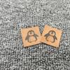 Etiqueta de Piel Sintética en Relieve en Jeans, Parche de Piel Sintética tipo Gamuza en Relieve, Gorra en Relieve, Etiqueta de Piel para Bolsos