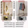 Perchero de pie para ropa de dormitorio, móvil, para uso doméstico, moderno y lujoso, perchero simple para ropa y sombreros