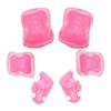 Conjunto de Equipamento de Proteção para Patinação Infantil, Conjunto Completo de Equipamento, Patins de Skate, Proteção para Bicicleta de Equilíbrio, Joelheiras Anti-Queda