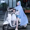 Capa de Chuva para Veículo Elétrico, Capa de Chuva Tudo-em-Um para Bicicleta Elétrica, Poncho à Prova d'Água para Ciclistas, Capa de Chuva Especial para Pedalar Bicicletas Elétricas