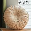 Almohada de Calabaza Explosiones en Style de Amazon Almohada Redonda para Sofá Terciopelo Holandés Rueda Plegada Hecha a Mano Almohada Venta al por Mayor