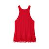 Comercio Exterior Ropa de Mujer 2025 Verano Nuevo Estilo Europeo y Americano Moda Borla Cuello Redondo Sin Mangas Chaleco de Punto Superior 130716
