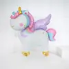 Balões de Brinquedo para Crianças com Rodas Balões de Animais que Andam Balões Infláveis de Desenho Animado Balões de Barraca de Feira Noturna