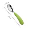 Cuchara lingote de acero inoxidable 316 cuchara especial para niños cuchara profundizadora suplemento alimenticio para bebés cuchara de entrenamiento juego de vajilla