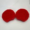 Pelúcia Mickey de Pelo de Coelho Grande Dupla Face Orelhas Redondas Fofo DIY Artesanal Ornamento de Cabelo Faixa de Cabeça Chapéu Decoração Acessórios