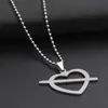 Collar de joyería de comercio exterior europeo y americano para hombre, colgante de acero de titanio, acero inoxidable, estilo coreano, collar largo, cadena de suéter para niña