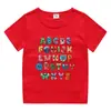 2026 Nova Roupa Infantil Verão Camiseta de Manga Curta para Meninos e Meninas Camiseta Base de Algodão Camiseta de Meia Manga para Bebê Top Infantil