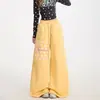 Pantalones de pierna ancha sueltos estilo americano nuevos para Otoño 2026 para mujer, Pantalones de deporte, danza, fitness, aeróbicos de moda
