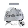 Capa de Bicicleta Tridimensional Capa de Motocicleta Peva Novo Material Proteção contra Chuva e Sol Capa para Carro Elétrico Capa de Bicicleta à Prova de Poeira