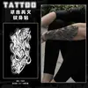 Adesivos de Tatuagem de Ervas Estilo Gótico Dominador à Prova d'Água e Suor Duradouros Tatuagens para Braço e Perna de Homens e Mulheres Adesivos de Tatuagem de Alta Qualidade