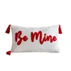 Funda de almohada personalizada para el Día de San Valentín, toalla bordada, set de pareja, funda de cojín, funda de almohada con corazón, superventas transfronteriza