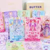 Jogo de Fantasia de Princesa para Crianças Maquiagem Educacional para Meninas Adesivos Fofos Decorativos DIY Artesanal Adesivos de Desenho Animado