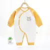 Macacão de Bebê 2021 Outono e Inverno Roupas para Recém-Nascidos Penteado Quente Roupas para Bebês Macho e Fêmea Suporte para Dropshipping Mangas Longas
