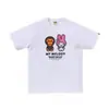 Suministro mayorista transfronterizo Chaopai de comercio exterior a 260g éxito de ventas BAPE cabeza de simio tiburón camiseta de manga corta 21