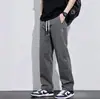 2026 Fábrica de Origen Estilo Americano Primavera y Otoño Ropa de Trabajo Juvenil Pantalones Casuales Sueltos Rectos Cintura Elástica Venta al por Mayor