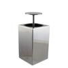 Cilindro de Acero Inoxidable Engrosado Cilindro de Empuje para Palillos Caja de Palillos Asiento de Palillos para Restaurante Taza de Palillos para KTV Cilindro de Almacenamiento para Palillos