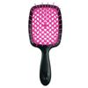 Comercio exterior venta caliente malla hueca Peine de curva grande forma esponjosa peine para el cabello masajea el cuero cabelludo color plástico peine para cabello liso
