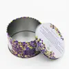 Latas redondas de hojalata para producción latas navideñas personalizadas latas de té Wuyishan Fujian caja de metal para almacenamiento caja de hierro