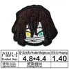 Alta calidad Ghost Blade Personaje de dibujos animados japonés Bordado de personaje de dibujos animados Pegatinas de tela para ropa Parche caliente de AliExpress