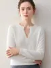 Suéter de cachemira para mujer 100% cachemira de cabra pura, nuevo estilo otoño e invierno, cuello redondo, tejido, jersey holgado, suéter cálido de capa base