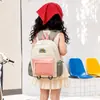 Nova mochila infantil colorida, bolsa escolar fofa para jardim de infância para meninos e meninas, mochila de viagem casual e leve