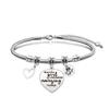 Pulsera europea y americana transfronteriza de acero inoxidable con diseño de hueso de serpiente, regalo para novias y amigas, regalo conmemorativo de vacaciones, pulsera de acero de titanio con grabado