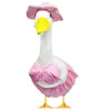 Ropa Estilo Impermeable de Ganso Transfronteriza de Amazon, Disfraz de Ganso para Porche, Disfraz de Ganso para Jardín, Fábrica de Conjuntos Festivos