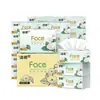 Papel de Seda Perfumado Jierou Té Blanco, 3 Capas, 100 Hojas, Paquete Económico para el Hogar, 2 Paquetes, Pañuelos Faciales Resistentes al Agua, Servilletas