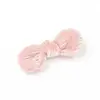 Pinzas para el pelo con lazo de pana de 10 colores para niños, Pinzas para el pelo de terciopelo para niñas de otoño e invierno, Accesorios para el pelo de bebé que no dañan el cabello, Al por mayor