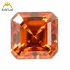 Piedra desnuda de moissanita directo de fábrica, claridad VVS, moissanita de color tallada, ceniza de moissanita de 1-3 quilates con adornos de piedra