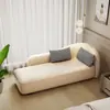 Sofá de Concubina Imperial Sofá Curvo Individual Cadeira para Apartamento Pequeno Sala de Estar Pessoa Preguiçosa Reclinável Quarto de Hotel Lazer Beleza Sofá