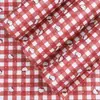 [Novo Modelo 2026] 120g Laço Retro Gatinho Kt Papel de Presente Padrão Xadrez Vermelho e Branco Material de Embalagem Florido Atacado