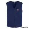 Chaleco de terciopelo al por mayor chaleco de terciopelo azul marino forro polar cárdigan cálido de otoño e invierno chaleco de forro polar chaleco de terciopelo azul llama