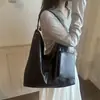 Bolso Tote Grande de Moda Versátil Estilo Coreano Retro Casual Chic para Viajes Diarios Bolso de Hombro Único Bolso para Debajo del Brazo para el Viaje Diario