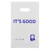 Bolsa de embalaje para té de leche bebida de café té de limón transparente bolsa para llevar taza individual taza doble bolso de mano engrosada en stock rápido pelo