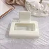 Pinza Agarradora Plástica Grande Clip de Tiburón Embrión Inferior Color Gelatina Pinza para el Cabello Tocado Venta al por Mayor Clip de Tiburón Accesorios para el Cabello Serpentina Cabello Suelto