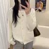 Abrigo Suéter Grueso y Suave Estilo Coreano para Mujer, Nuevo Estilo Otoño e Invierno 2025, Holgado y Versátil, Cárdigan Cálido de Punto
