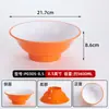 Tazón de Melamina para Uso Comercial, Tazón para Arroz y Fideos, Tazón para Sopa para Tiendas de Fideos, Tazón Espiral Bicolor Imitación Porcelana, Tazón Grande para Hot Pot Picante