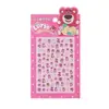 Pegatinas 5D Estéreo para Uñas Pegatinas de Arte para Uñas en Relieve Animales Lindos Kuromi Labubu Niños y Niñas Dibujos Animados Pegatinas Luminosas