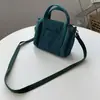 Bolso Bandolera Retro de Pana Japonés y Coreano, Estilo Artístico y Sencillo, Bolso de Hombro para Estudiante, Bolso de Mano Boston Forma de Almohada
