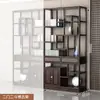 Gabinete multi-tesoro de madera maciza, partición de estilo chino, estante de exhibición de té antiguo de estilo chino nuevo, gabinete de entrada estilo Zen para sala de estar