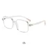 Almohadillas nasales ajustables de silicona antideslizantes Monturas de gafas infantiles de moda ligeras de TR con protección contra luz azul para miopía
