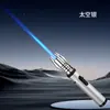 Encendedor de Pistola de Soplete de Llama Grande a Prueba de Viento Inflable Planet Lightsaber Pistola de Pulverización de Encendido para Barbacoa al Aire Libre