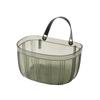 Almacenamiento Colgante de Pared Cesta de Ajo Jengibre con Respaldo Adhesivo Cesta de Almacenamiento de Ajo Jengibre para Cocina Caja de Almacenamiento de Ajo Jengibre Cesta Colgante para Verduras
