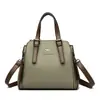 Bolsas Femininas Novo Estilo 2025 Bolsa Transversal Bolsa de Ombro Feminina Moda Bloqueio de Cores Bolsa de Mão Feminina Atacado